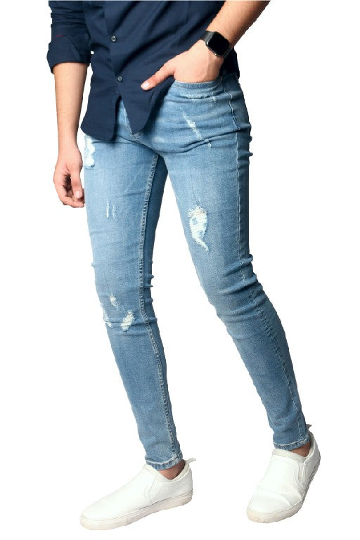 OSLO - LIGHT WASH RIP JEAN
